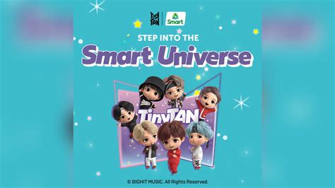 Smart collabs with BTS character TinyT